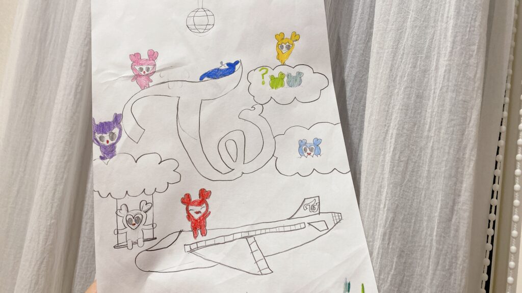 息子が描いたTWICE