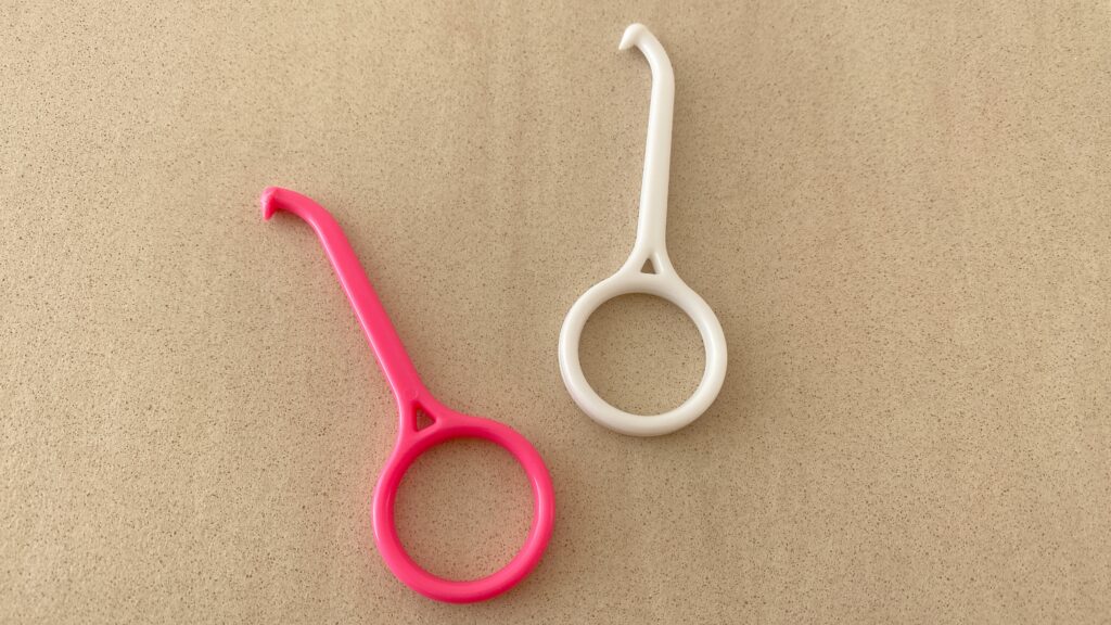 マウスピースの取り外しに便利なリムーバー