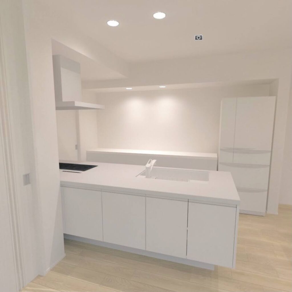 3Dパースの写真。