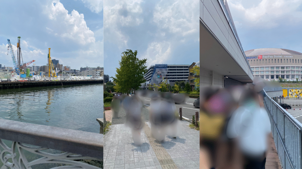 開場までの道のりの様子